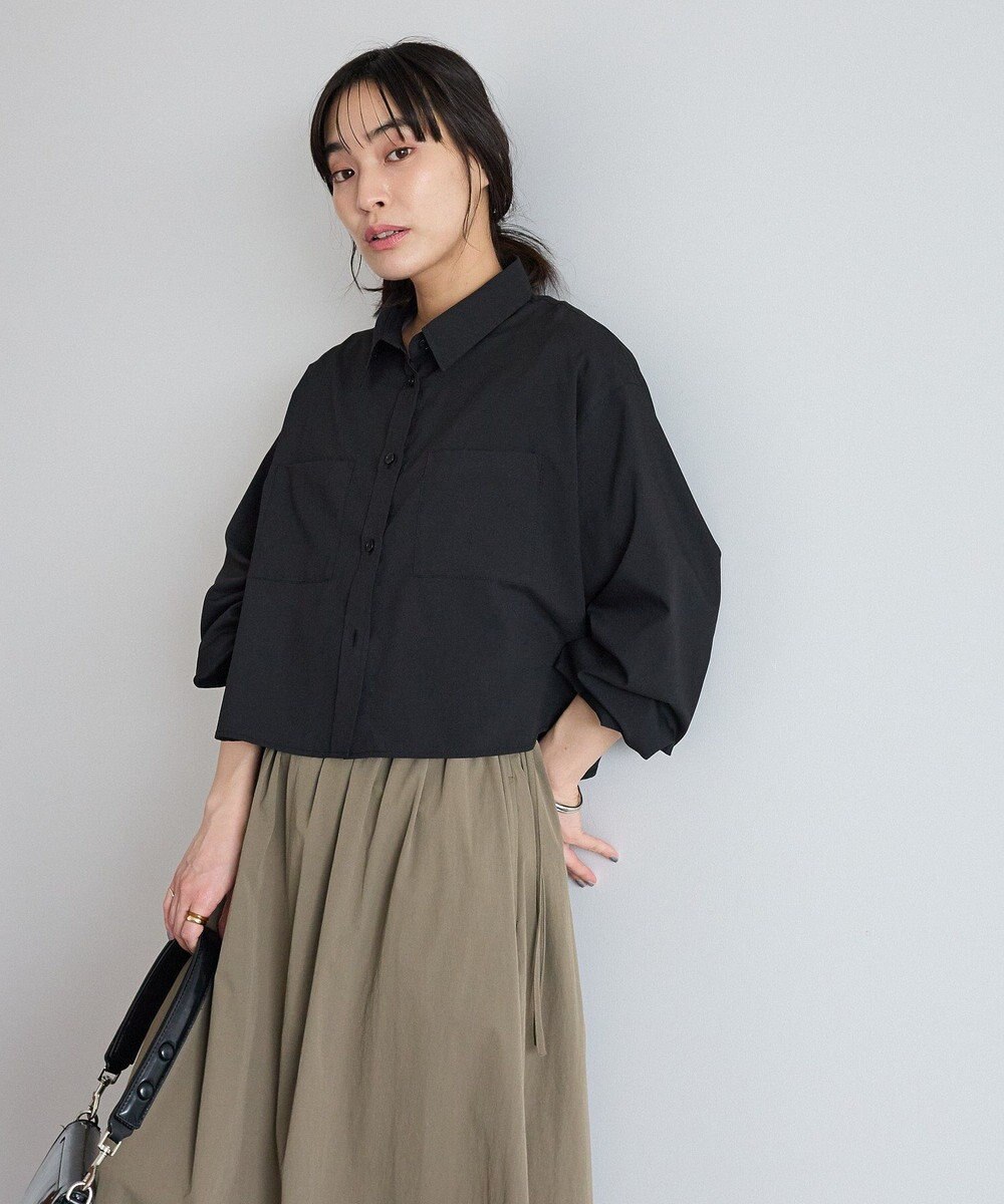 CRAFT STANDARD BOUTIQUE クロップドレングスシャツ 