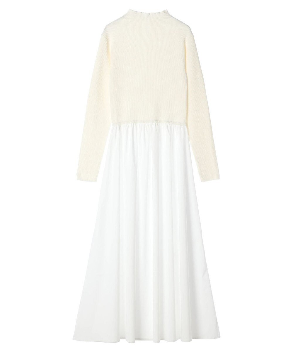 Green Parks AnriettMusee  リブニットドッキングワンピース 