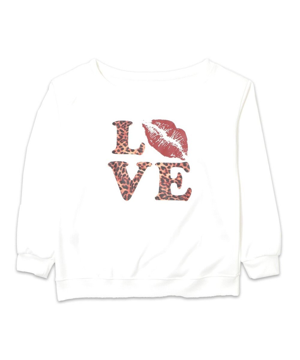 WEGO レオパードロゴオフショルSWT 