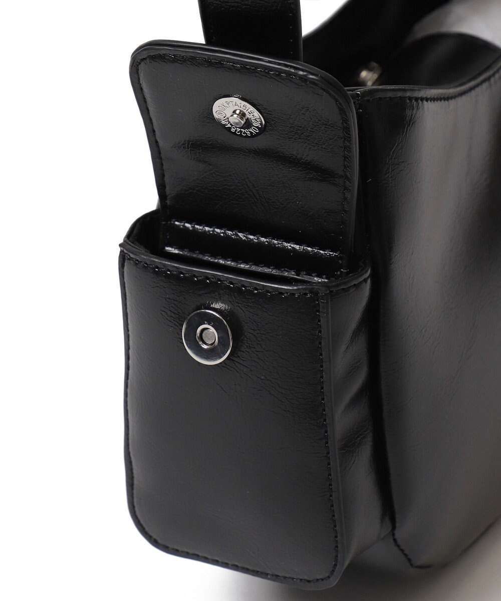 WEGO プレートデザインハトメバッグ 