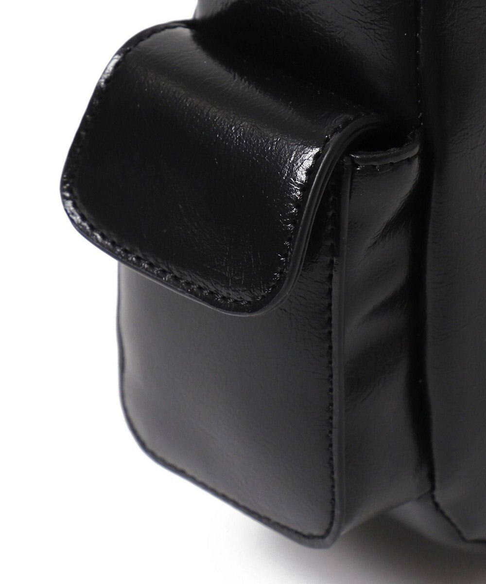 WEGO プレートデザインハトメバッグ 