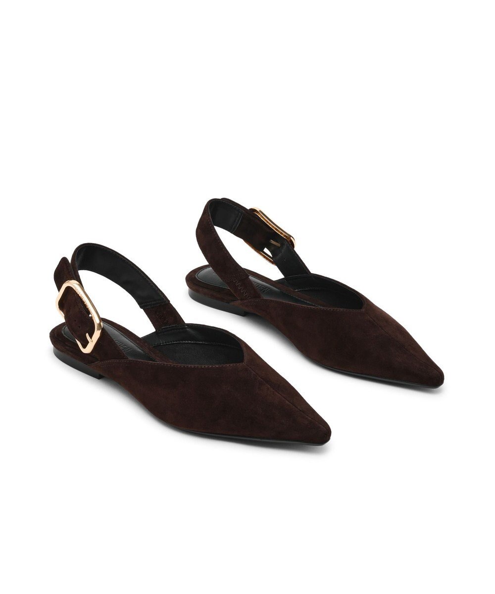 STEVE MADDEN SIANNA Vカットフラットパンプス 