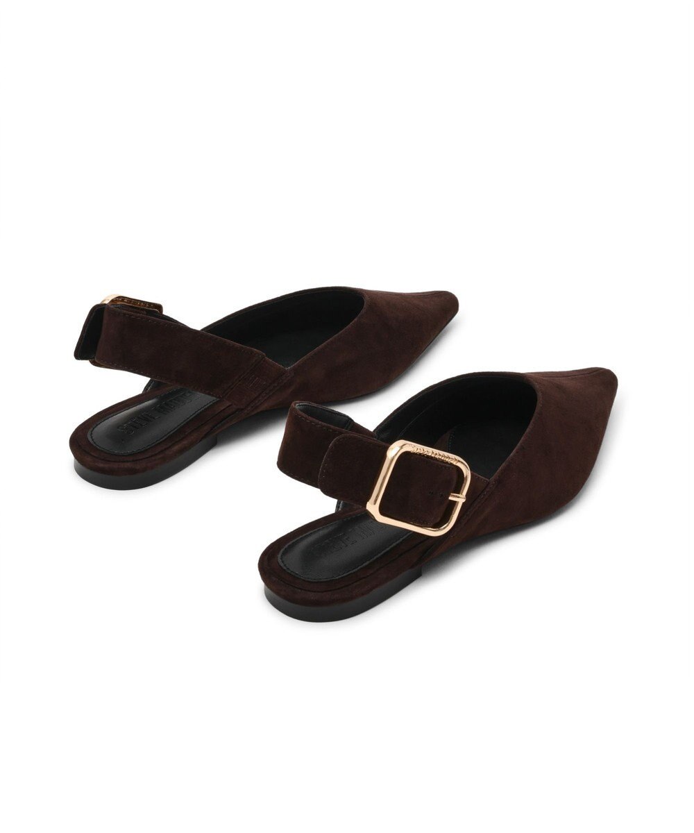 STEVE MADDEN SIANNA Vカットフラットパンプス 