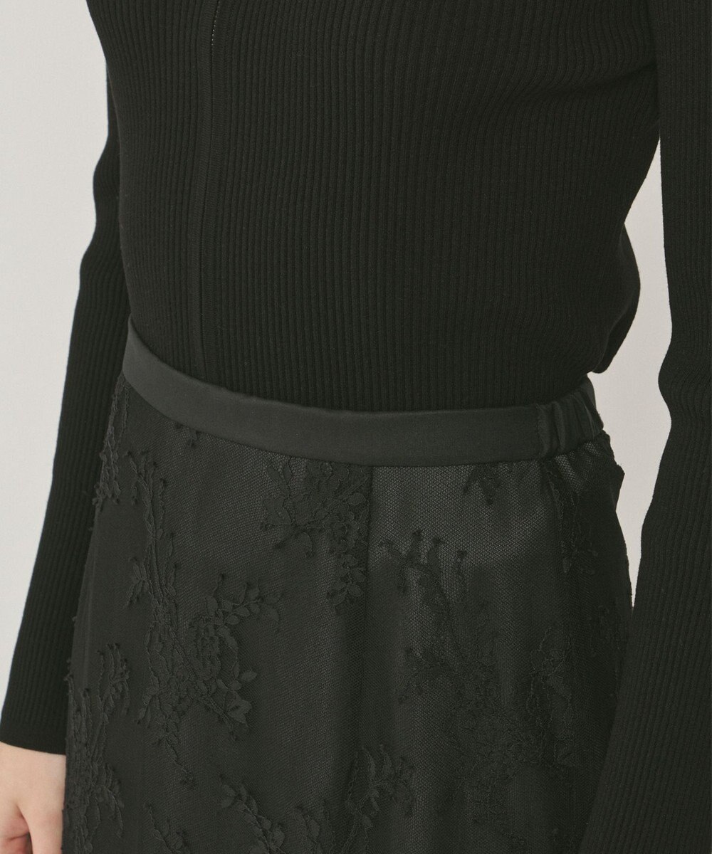 GRACE CONTINENTAL レースレイヤードスカート 