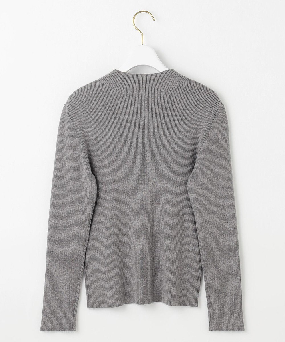 ANY SIS 【洗える】リブインナー ニット 