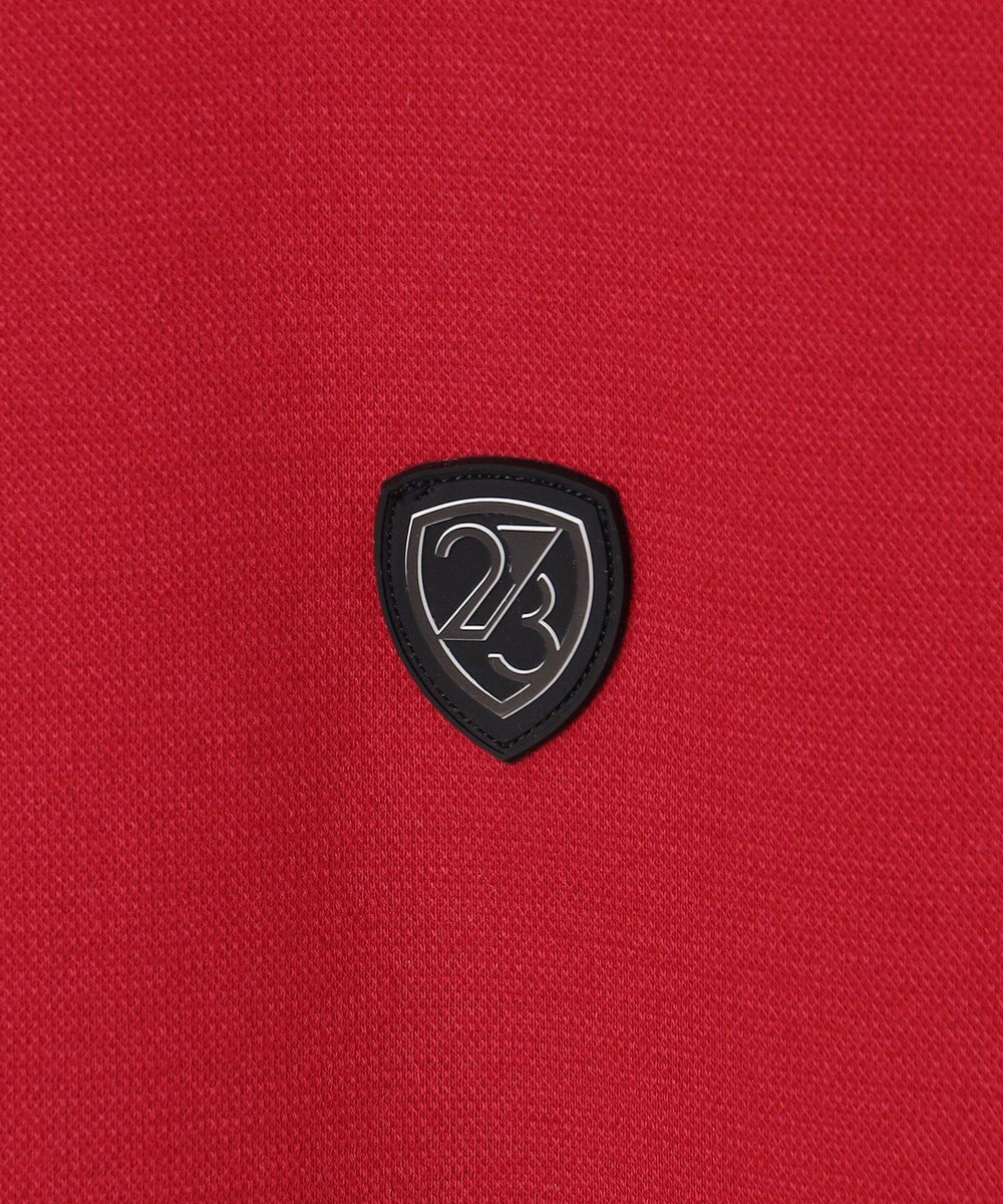 23区GOLF 【MEN】カノコダンボール裏起毛長袖ポロシャツ 