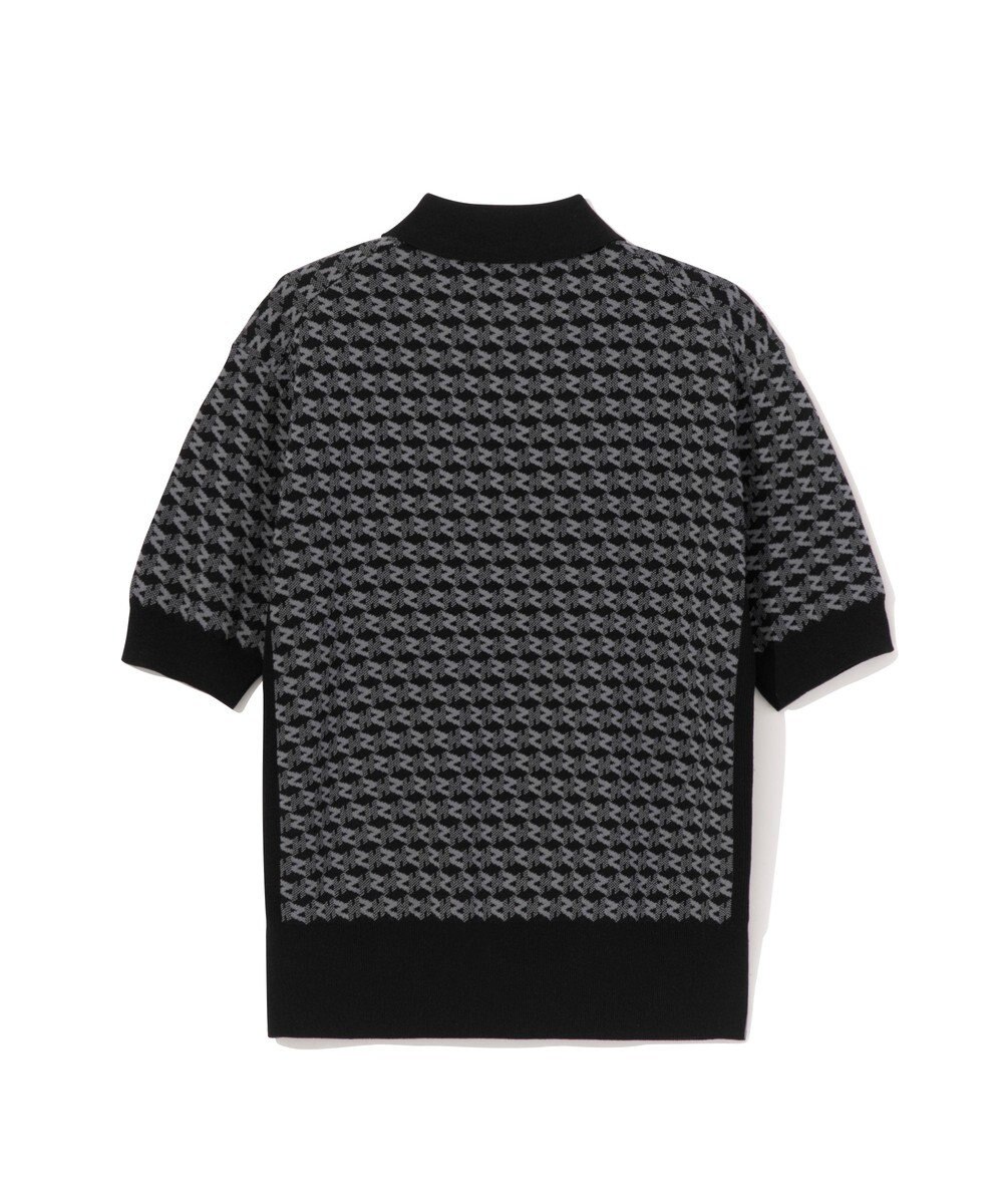 ZERO HALLIBURTON 【セットアップ可能】 モノグラム柄 ニットポロシャツ ZHG-W5A4d 85139 