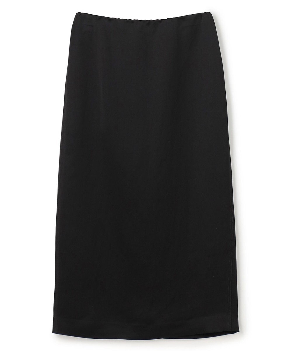 BEIGE， CASSITER / リネンブレンド サテンスカート 