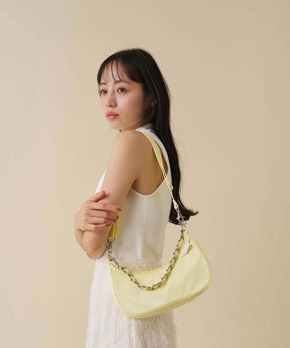 LeSportsac CHAIN SMALL CONV HOBO/レモンシャインスナイデル 
