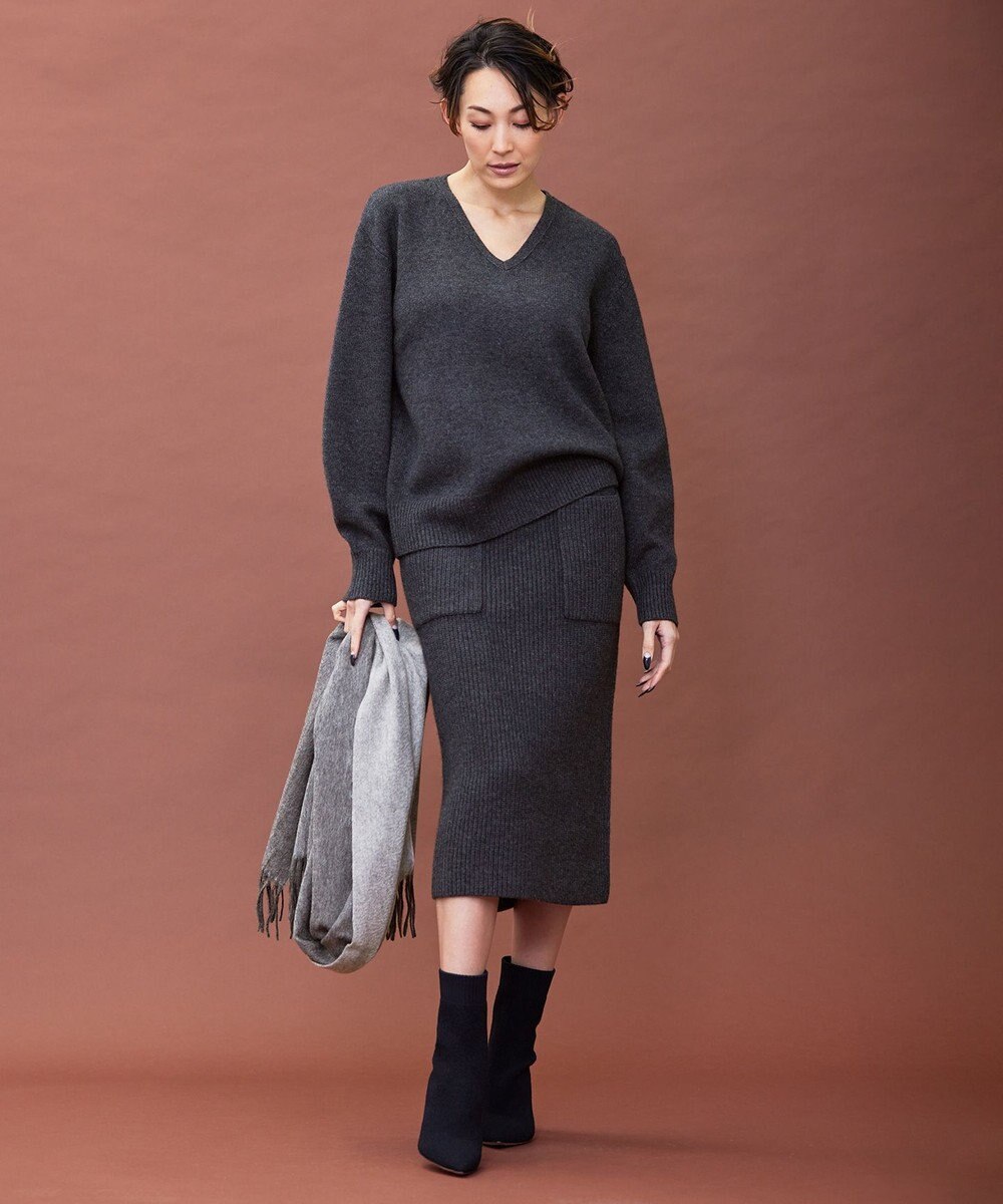 BEIGE， DOUAI / ニットスカート 