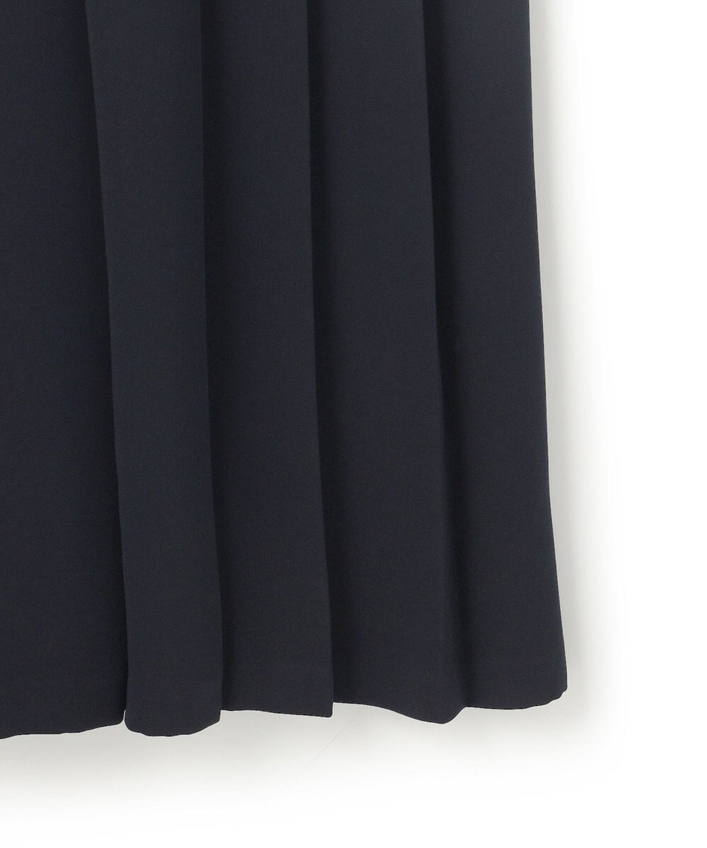 uncrave ウォッシャブルダブルクロス プリーツオールインワン 