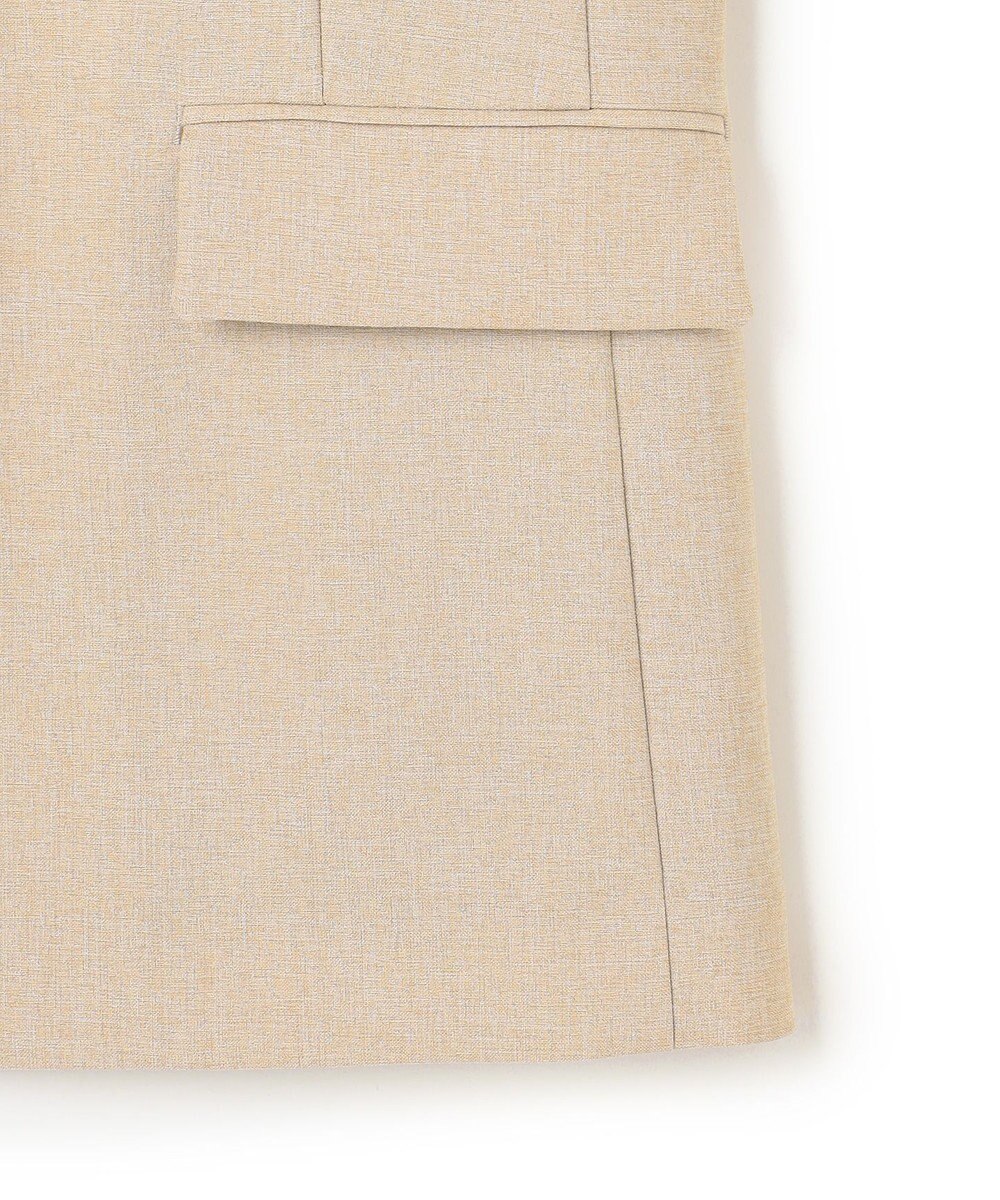 uncrave ウォッシャブルドライサップ ジレ 