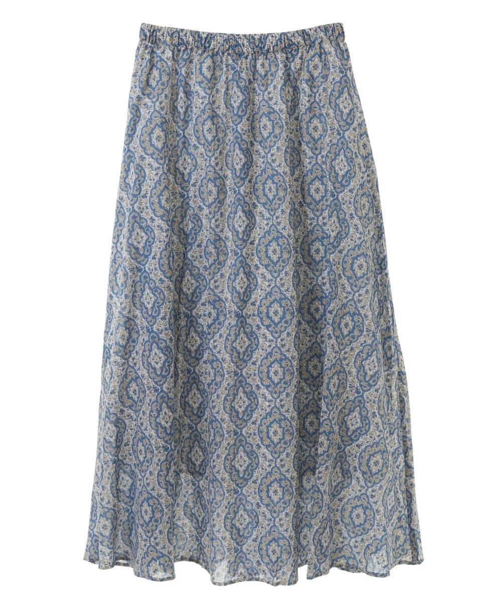 CRAFT STANDARD BOUTIQUE インド綿Ａラインスカート 