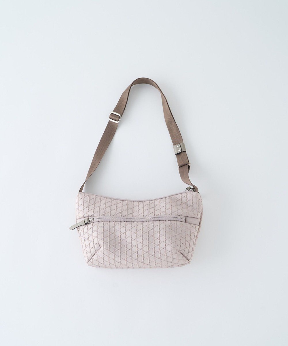 MIYABIYA LAQUOH【撥水加工】篭目柄エンボスボンディングショルダー 