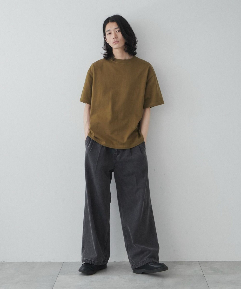 WEGO 【ユニセックス着用アイテム/綿100%/SMLXLサイズ展開】シルキーリッチヘビーコットンT 