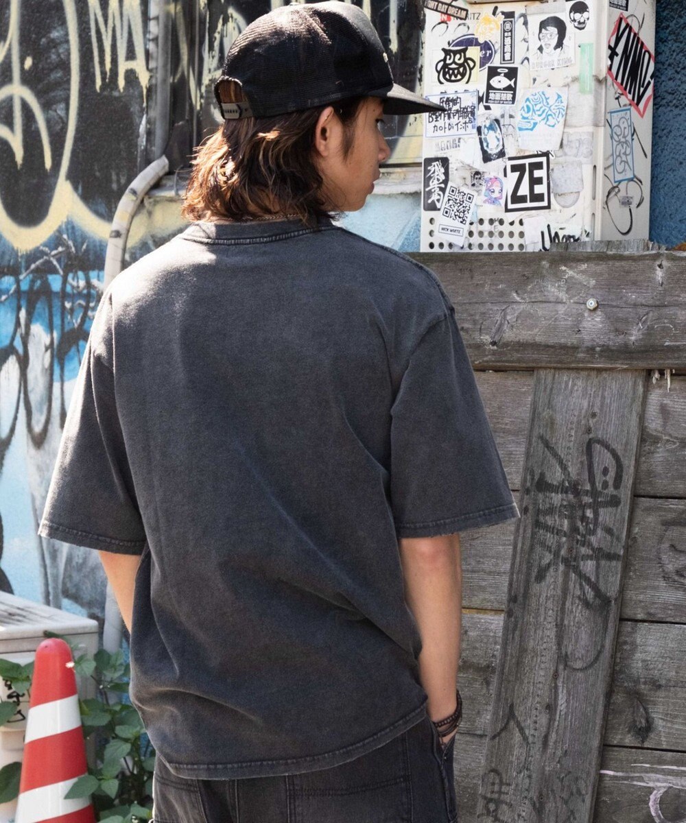 WEGO 【ユニセックス着用ITEM/MLサイズ展開】ブリーチヴィンテージグラフィックT（SS） 