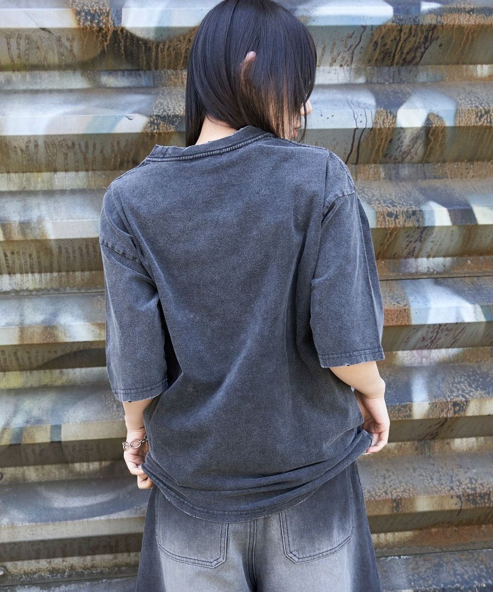 WEGO 【ユニセックス着用ITEM/MLサイズ展開】ブリーチヴィンテージグラフィックT（SS） 