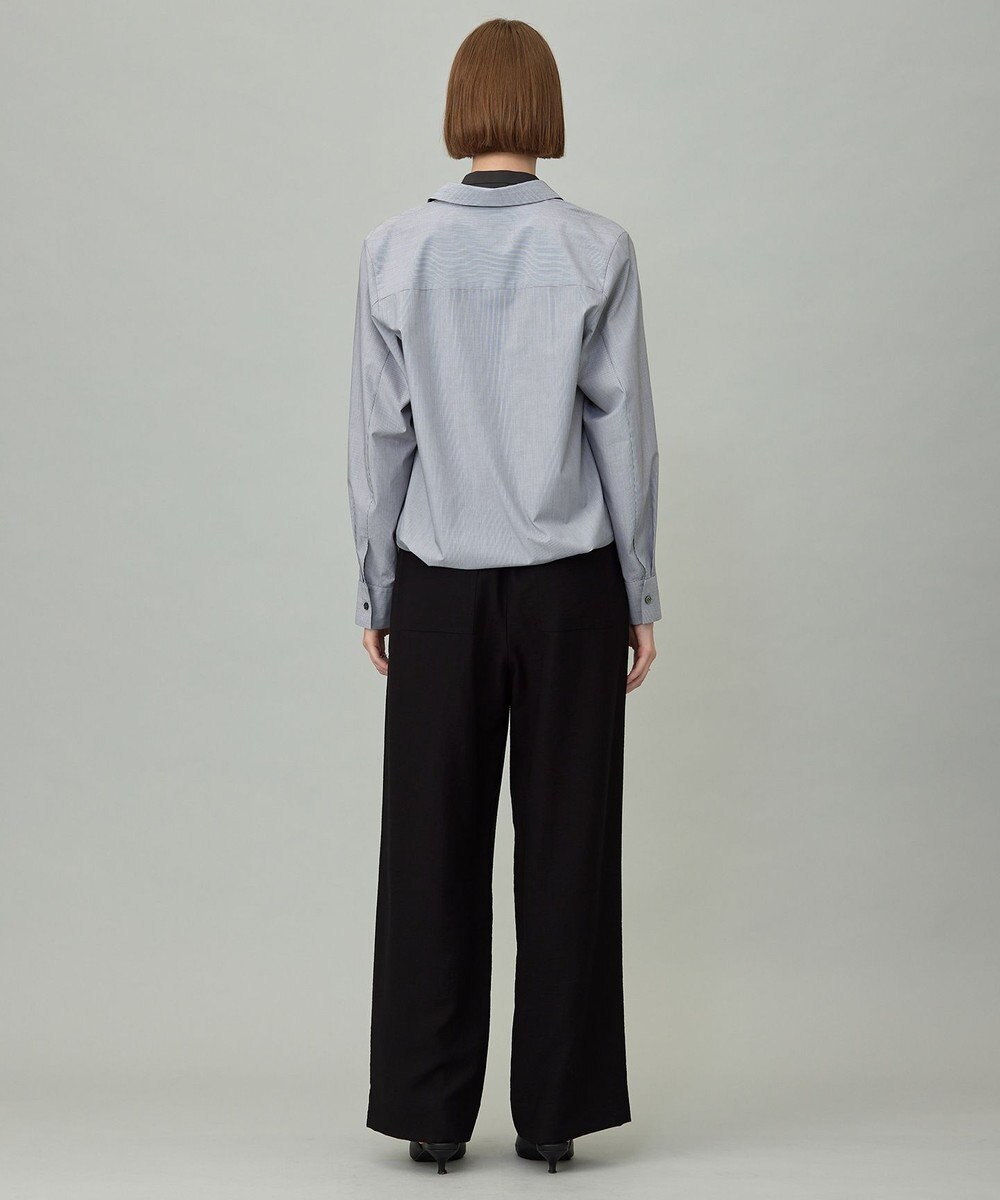 ICB L 【洗える】レイヤードシャーティング 