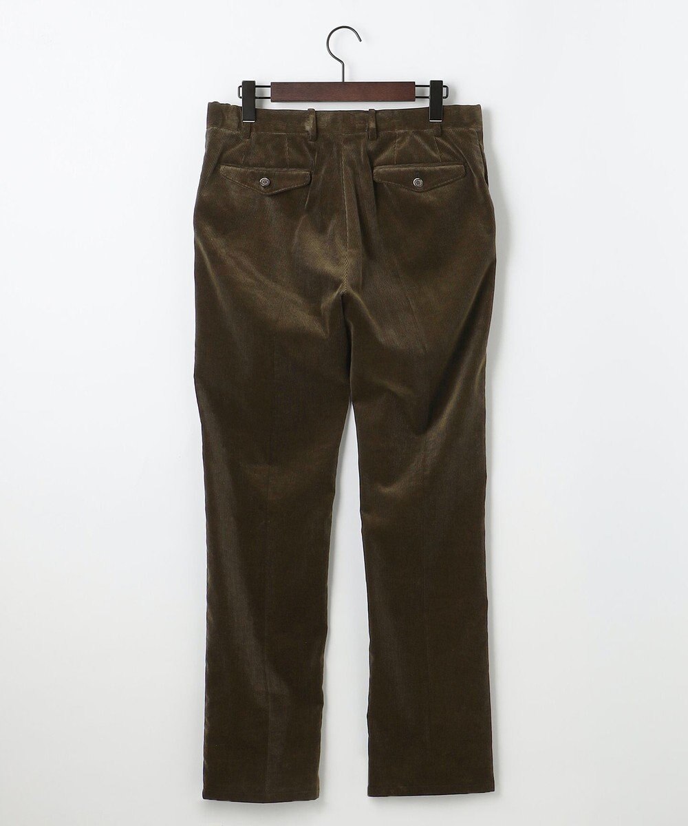 JOSEPH ABBOUD 【キングサイズ・ウエストも伸びる！遠州ファブリック/オーガニックコットン】ソフトコーデュロイ パンツ 
