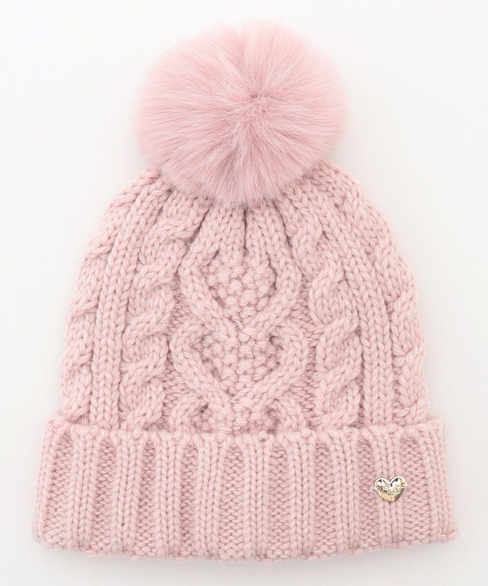 ANY KIDS ケーブルニット帽 