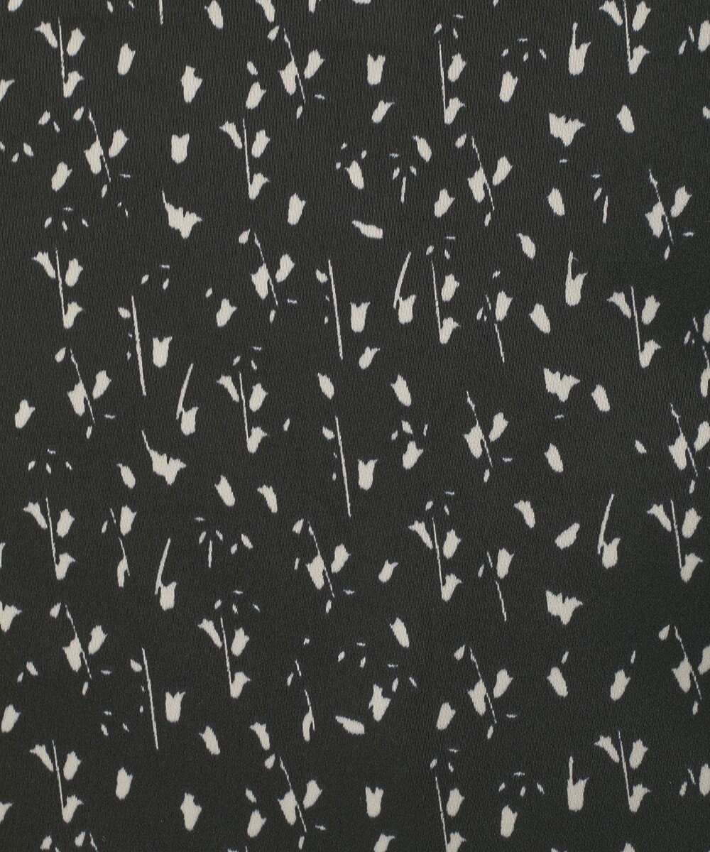 Green Parks すっきり見えシルエットサテンナロースカート 