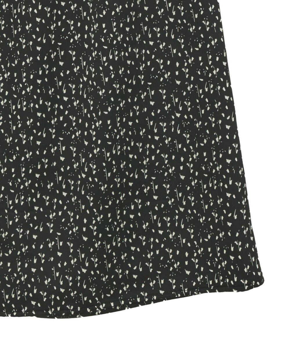 Green Parks すっきり見えシルエットサテンナロースカート 