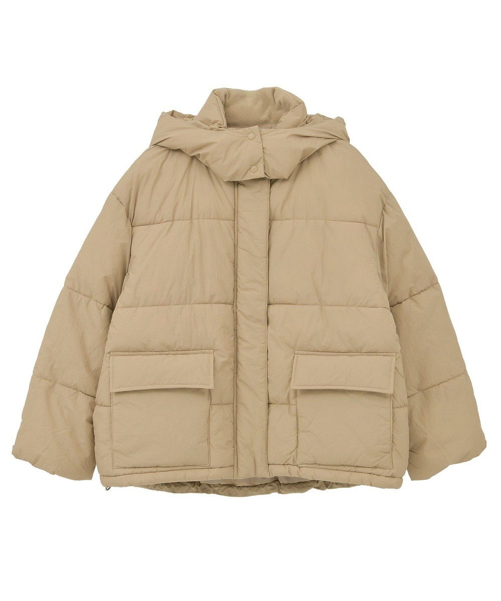 Green Parks ライトファイバーフーディブルゾン 