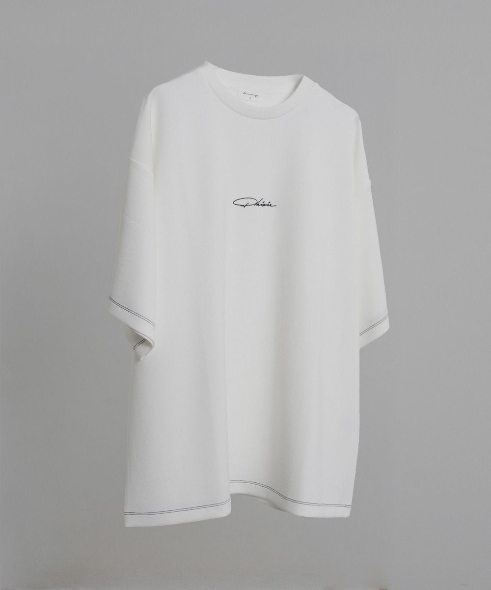 WEGO 【機能T/ユニセックス着用ITEM】カラーステッチワンポイントT（SS） 