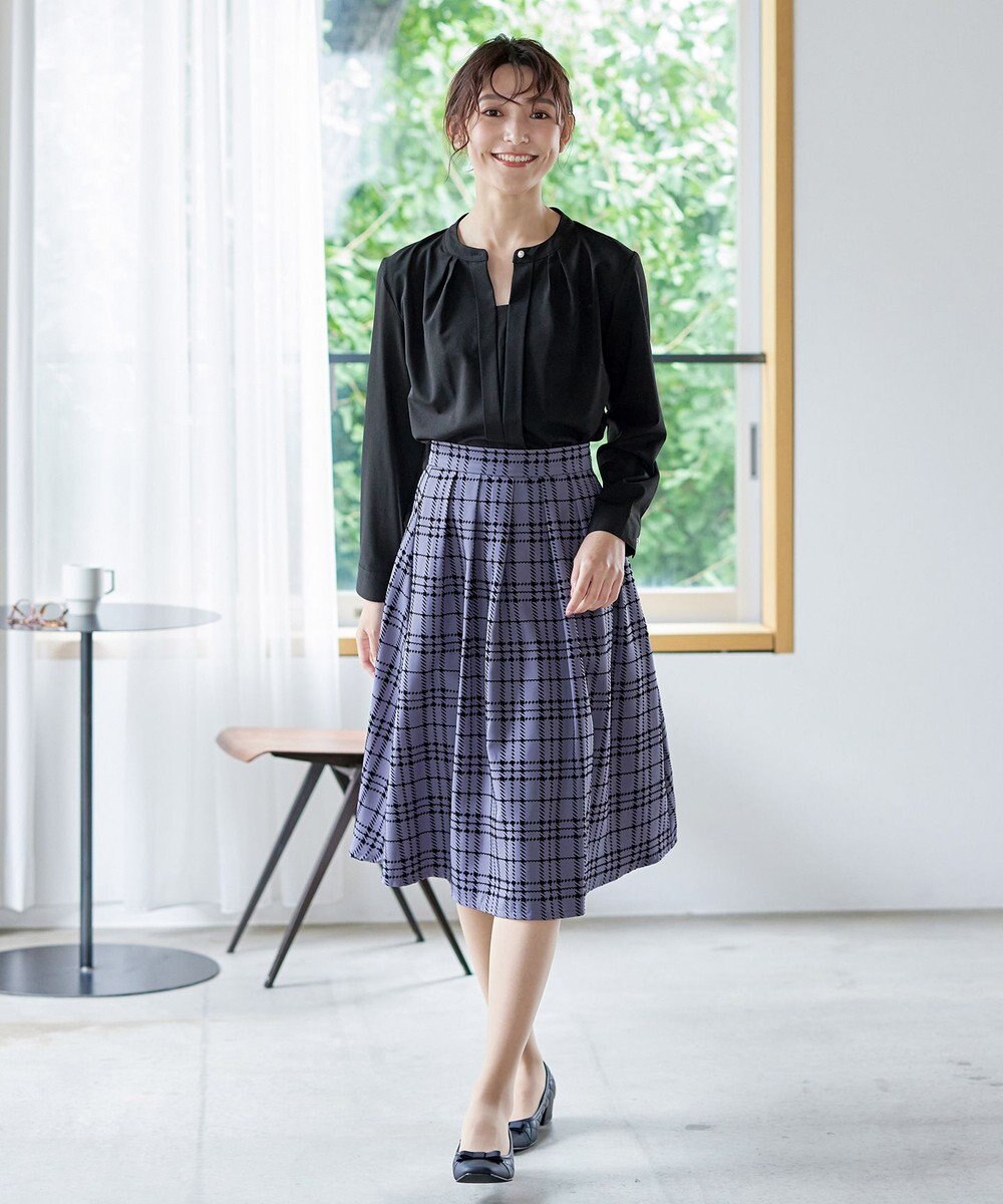 Tiaclasse 【洗える】フロッキースカート 