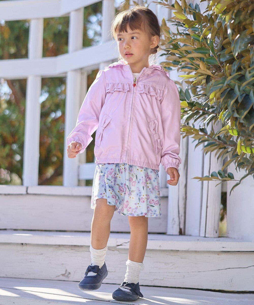 ANY KIDS 【チェリーベリーシリーズ】シャカシャカ リバーシ ブルゾン 