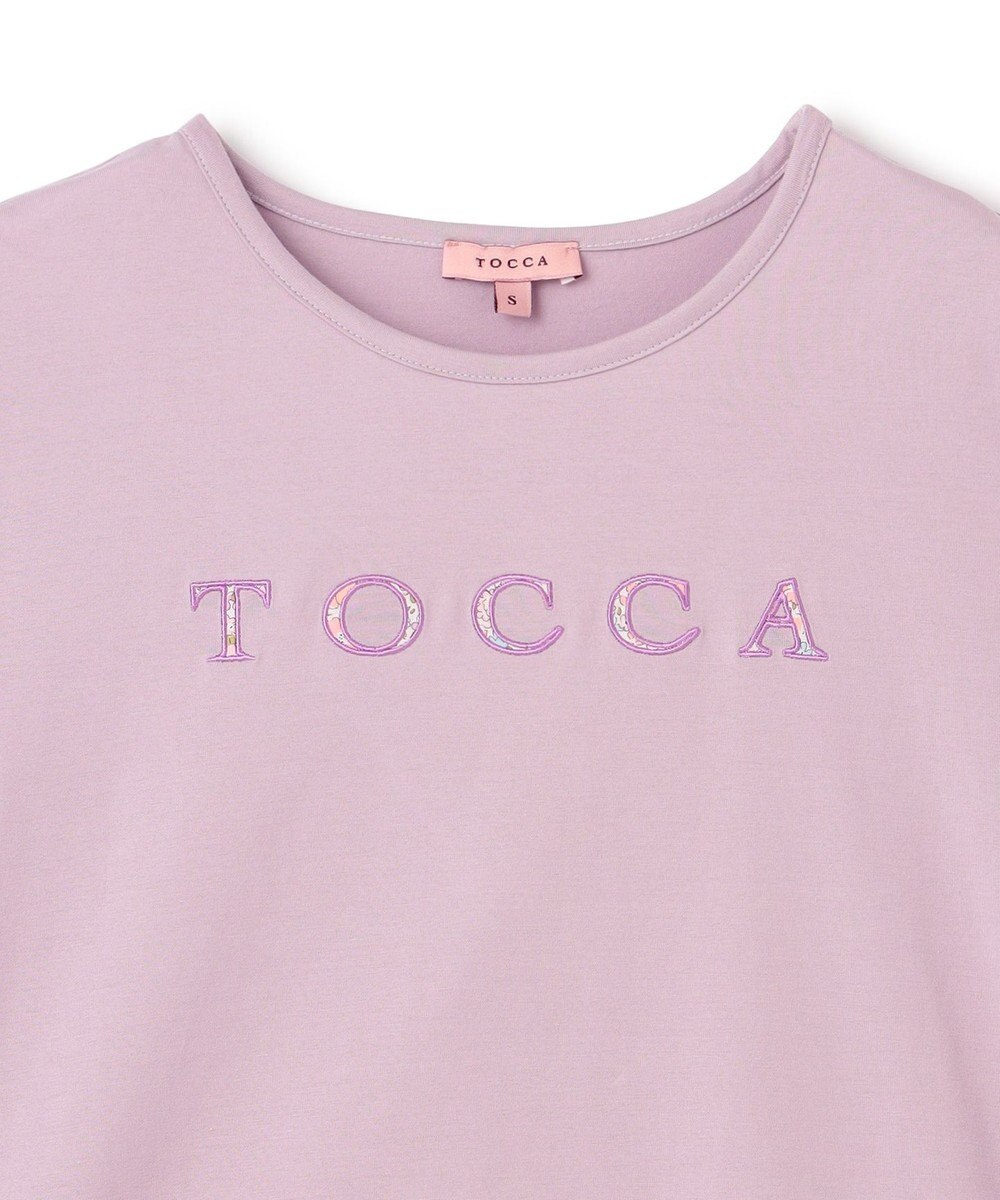 TOCCA 【洗える！】TOCCA PATCHWORK LOGO TEE Tシャツ 