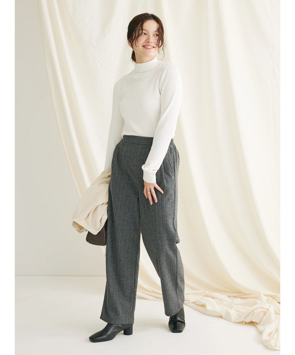 CRAFT STANDARD BOUTIQUE ウォッシャブルリブタートルニットプルオーバー 