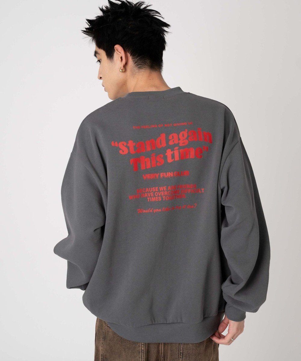 WEGO 【裏起毛/ユニセックス着用ITEM/SMLサイズ展開】アソートグラフィックプルオーバー（4） 