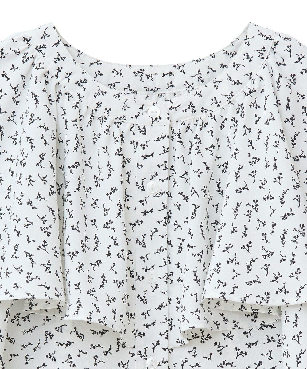 earth music&ecology ケープブラウス 