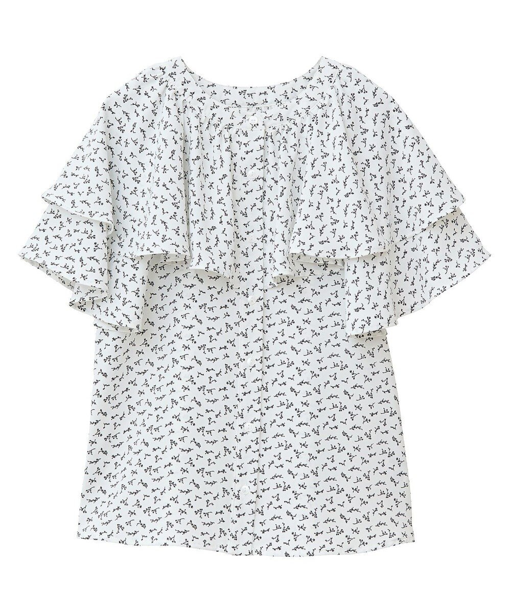 earth music&ecology ケープブラウス 