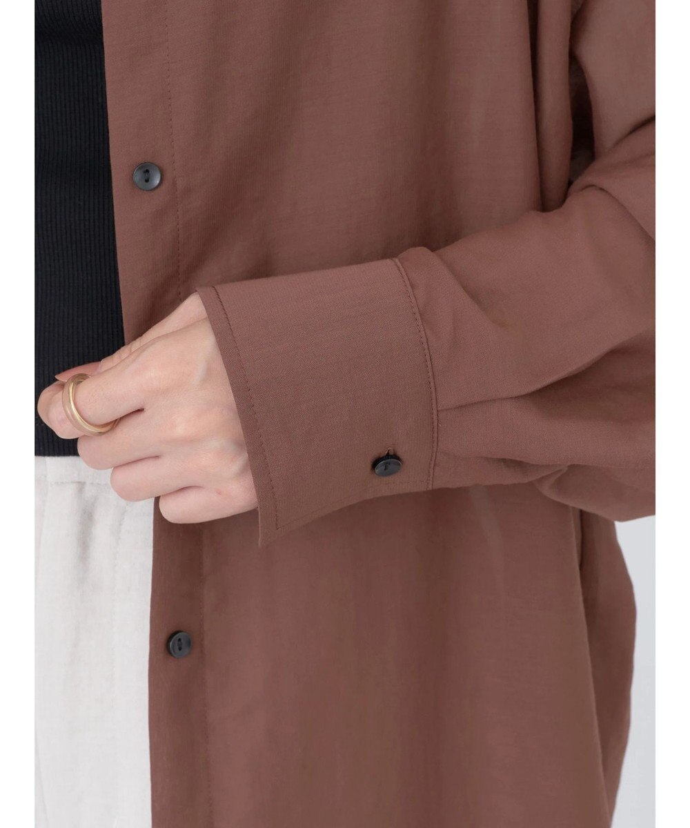 earth music&ecology シアーボーイズライクシャツ 