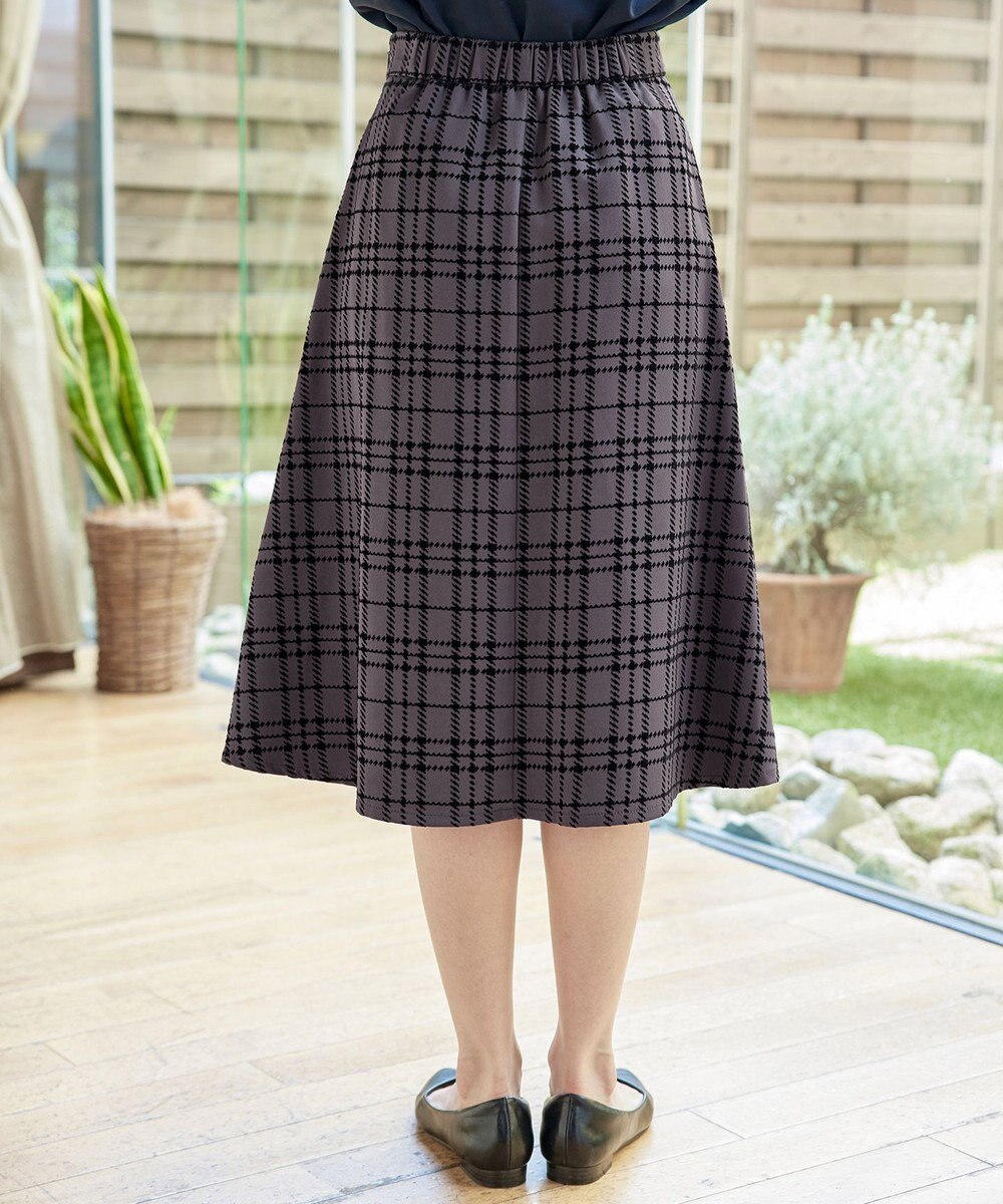 Tiaclasse 【洗える】フロッキースカート 