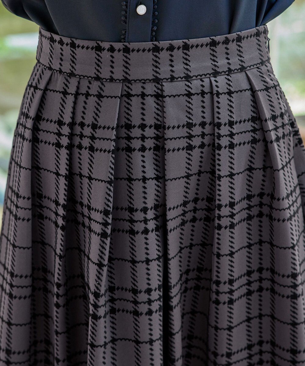 Tiaclasse 【洗える】フロッキースカート 