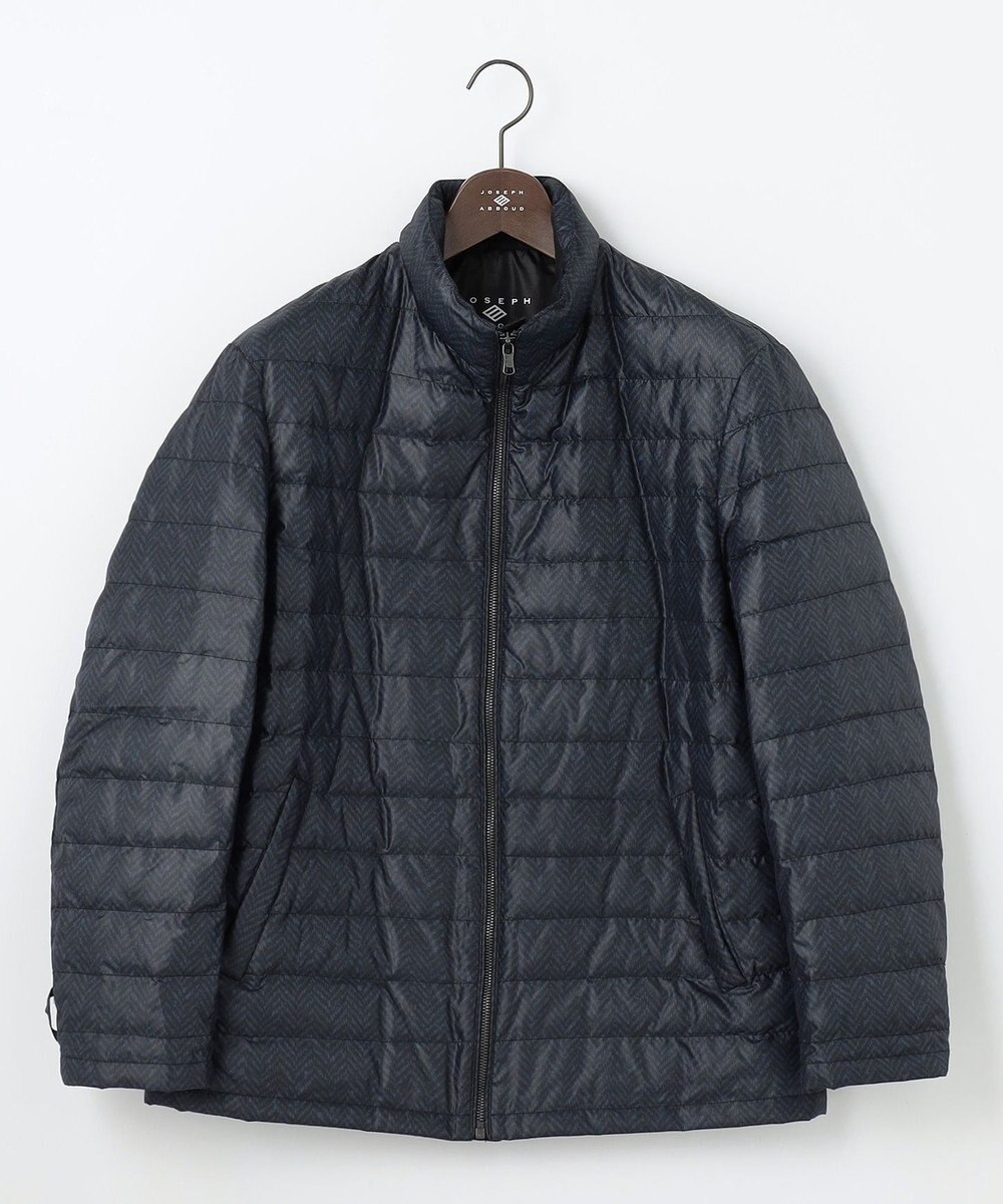 JOSEPH ABBOUD 【3WAY/撥水/INフード/ダウンライナー付】3ハイカウントツイル×パウダータフタ ダウン コート 