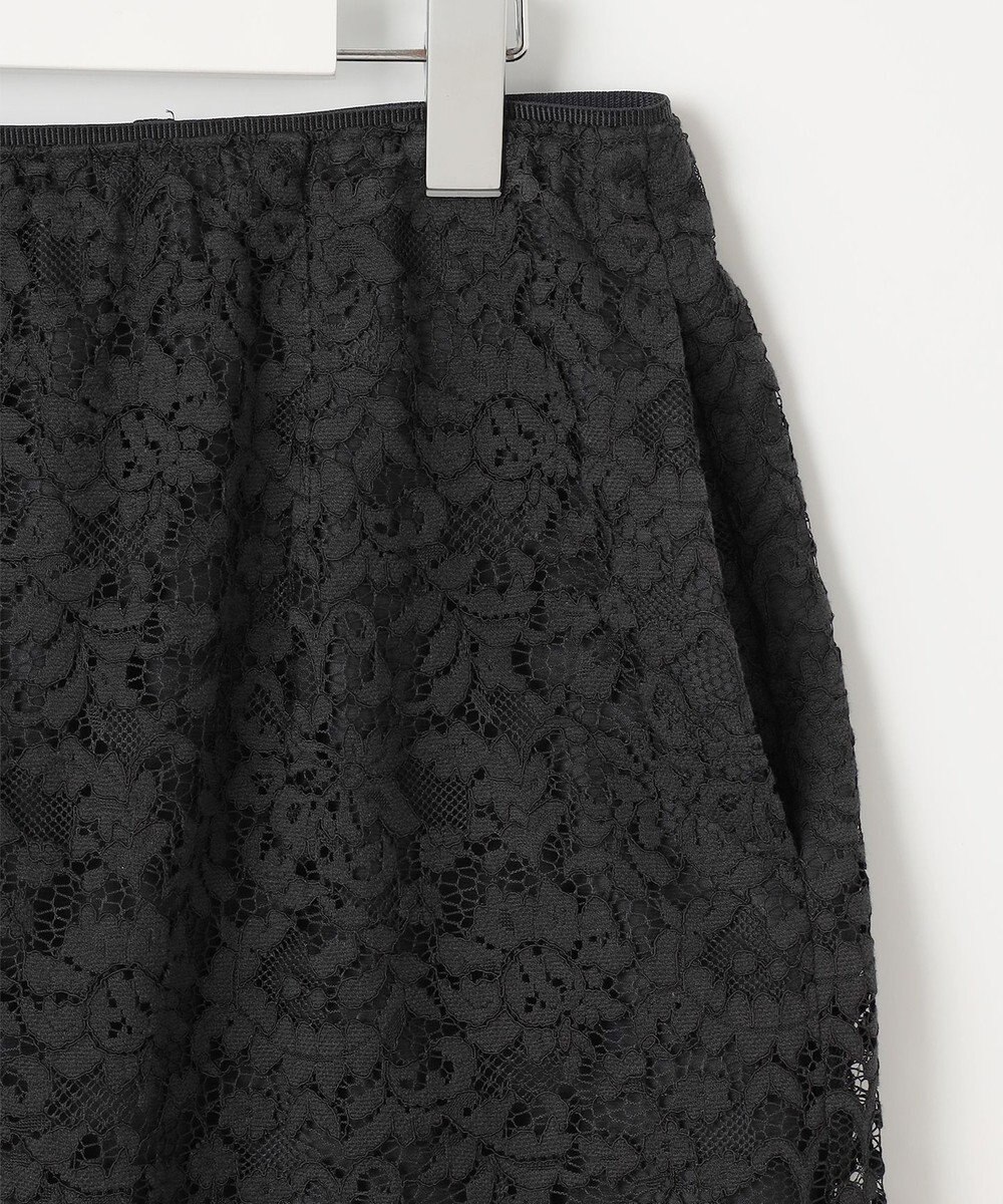 自由区 【セットアップ対応・洗える】フルールスカラレース スカート 