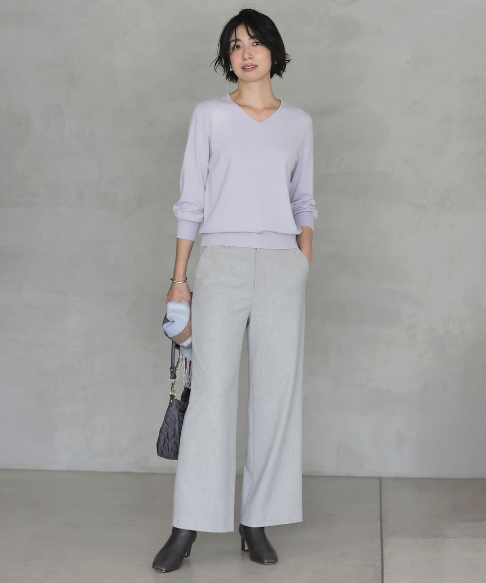 J.PRESS LADIES 【人気のため新色追加】PRINCE Vネック ニット 