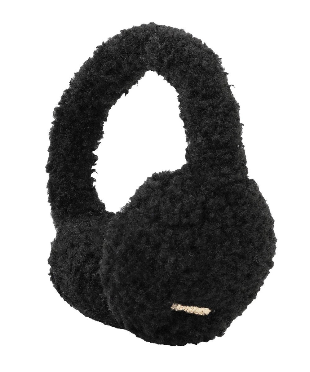 MOONBAT 【ギフトBOX付】FURLA ムートン風ふわふわイヤーマフ 