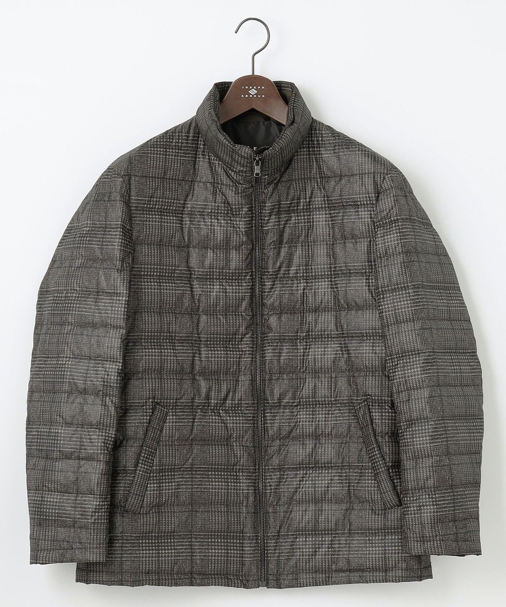 JOSEPH ABBOUD 【3WAY/撥水/INフード/ダウンライナー付】3ハイカウントツイル×パウダータフタ ダウン コート 