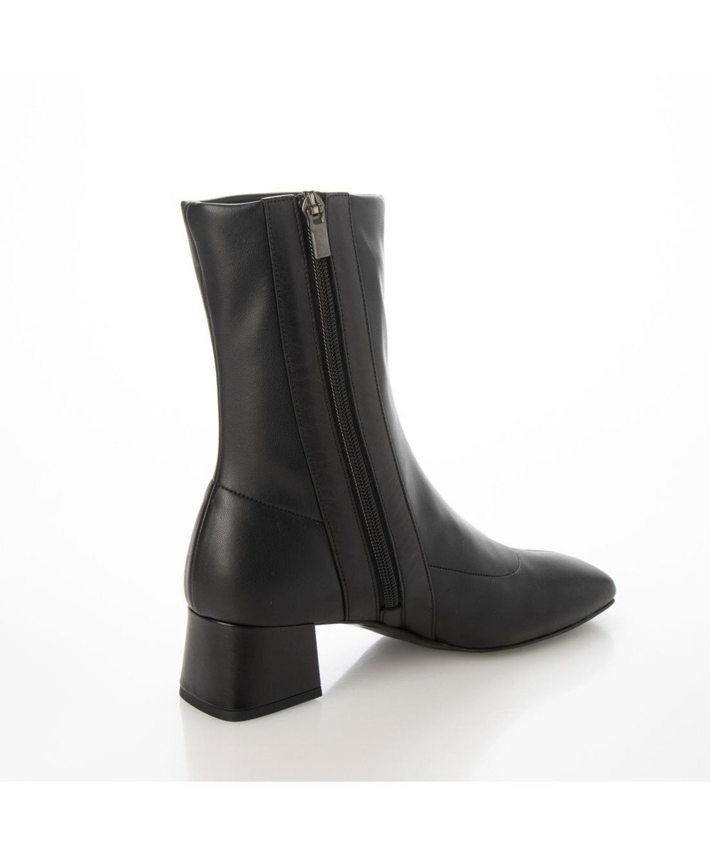 MODE ET JACOMO <MODE ET JACOMO>スクエアトゥストレッチショートブーツ 