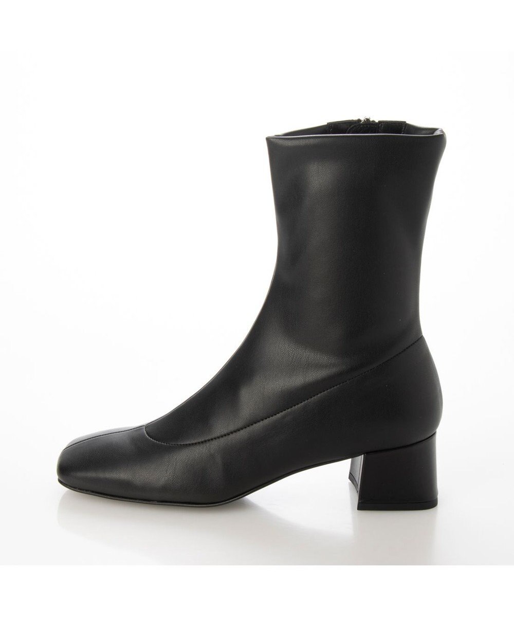 MODE ET JACOMO <MODE ET JACOMO>スクエアトゥストレッチショートブーツ 