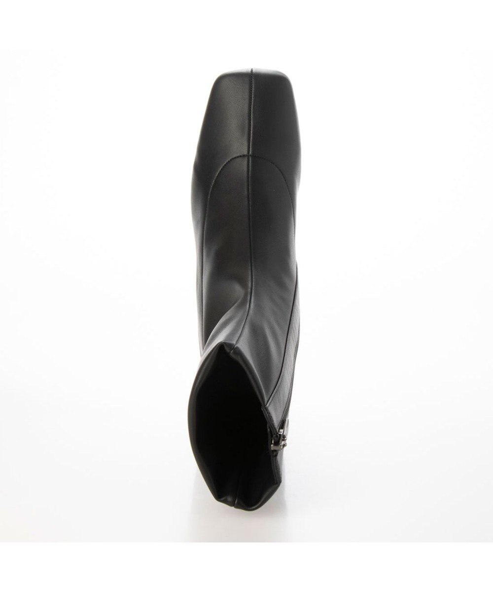 MODE ET JACOMO <MODE ET JACOMO>スクエアトゥストレッチショートブーツ 
