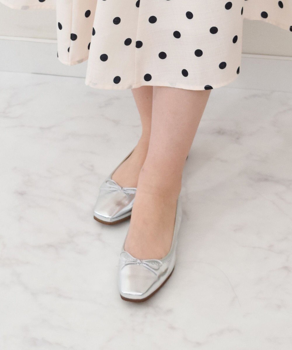 Bridget Birkin 【Bridget Birkin】スクエアトゥバレエシューズ 