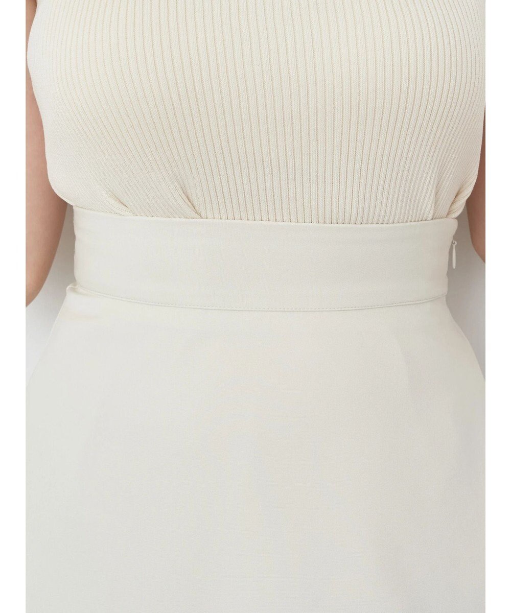 earth music&ecology プリーツドッキングスカート 