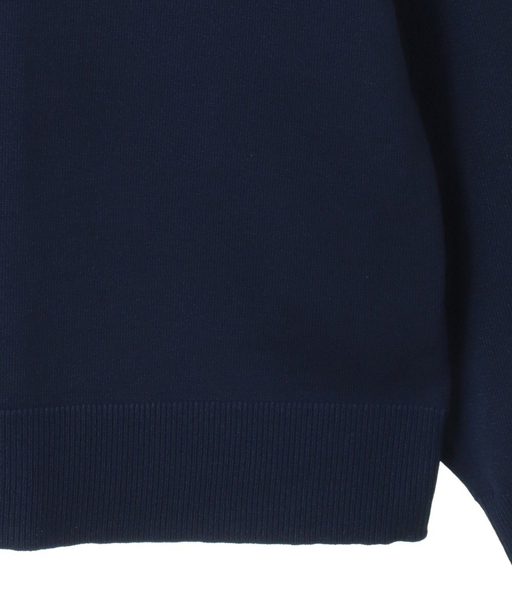 Green Parks さがら刺繍ロゴニットプルオーバー 