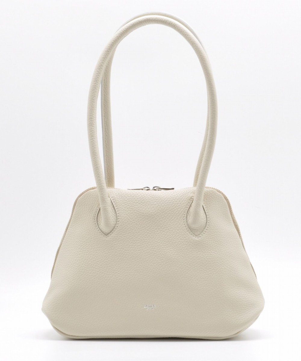 blancle シュリンクレザー 舟形ボストン 